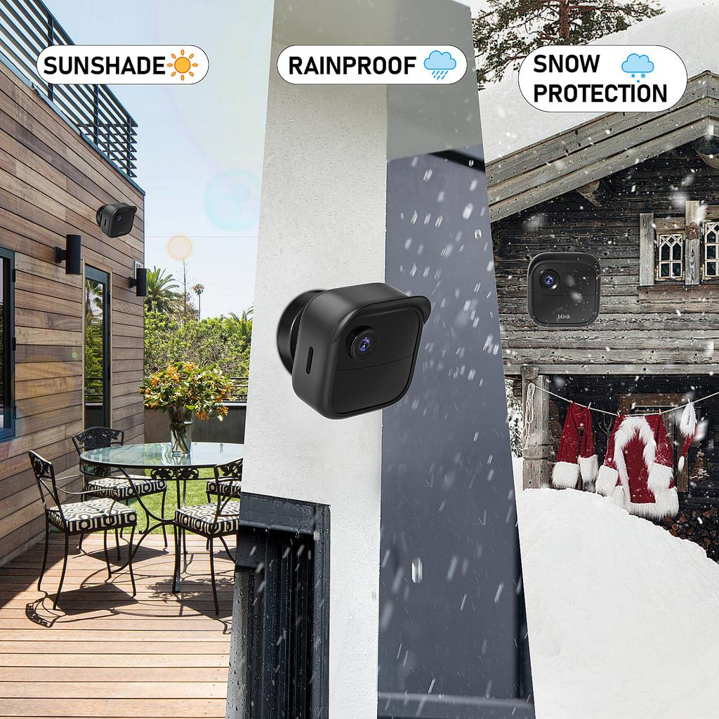 Тонкий и гибкий чехол для камеры видеонаблюдения для Blink Outdoor 4, защитная крышка корпуса камеры, простая установка, надежный чехол