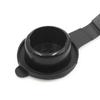uxcell Lighter Socket Black Car Lighter Socket Waterproof Cover Cap Outlet Lid Fitness