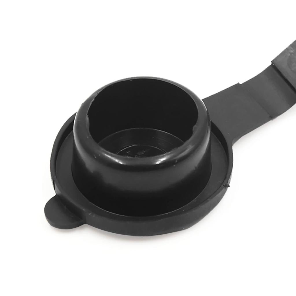 uxcell Lighter Socket Black Car Lighter Socket Waterproof Cover Cap Outlet Lid Fitness