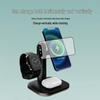 3-in-1 Magnetic Wireless Charger Stand for Phone, Earphones, and Watch