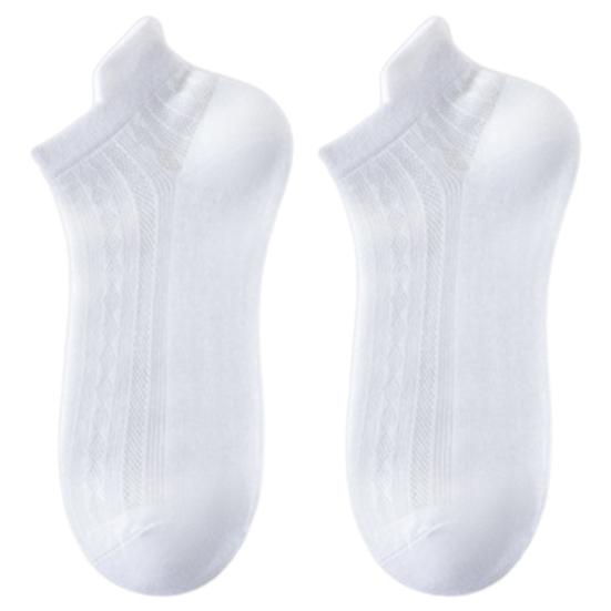 1 пара женских носков, тонкие сетчатые носки без запаха, высокая эластичность, противоскользящие, дышащие, мягкие, впитывающие пот, противоусадочные, спортивные невидимые хлопковые носки
