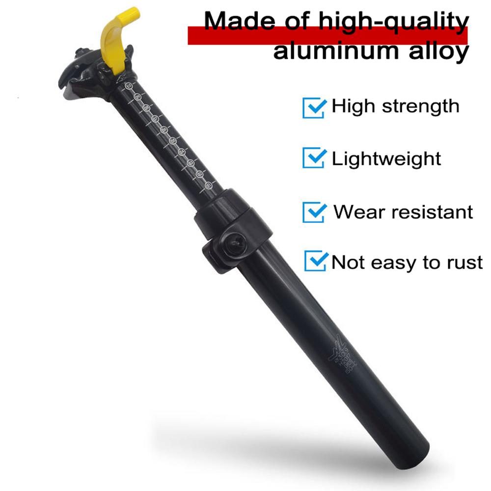 Mi.xim 30,9 мм велосипедный подседельный штырь с ручным управлением, трубка сиденья велосипеда, 100 мм, регулируемая высота