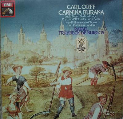Виниловая пластинка КАРЛ ОРФ / ОРКЕСТР НОВАЯ ФИЛАРМОНИЯ - Carmina Burana 1C0371000531 His Master's Vo 1984 Германия Классика Б/у
