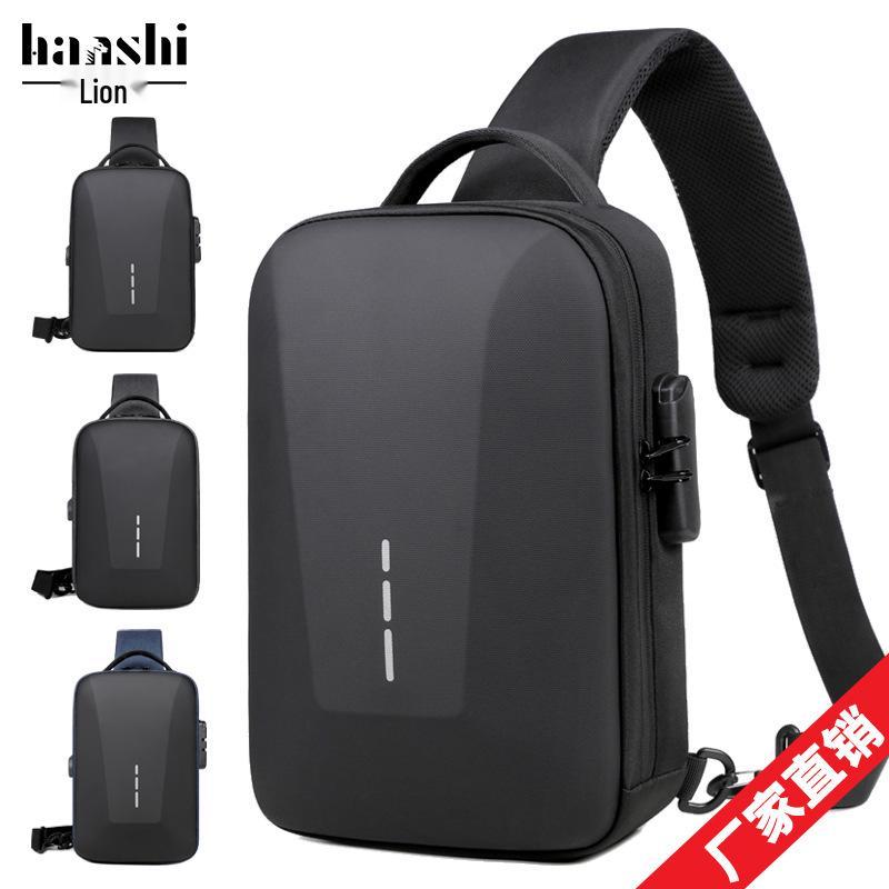 Мужская высококачественная водонепроницаемая дорожная нагрудная сумка и женский модный рюкзак-мессенджер