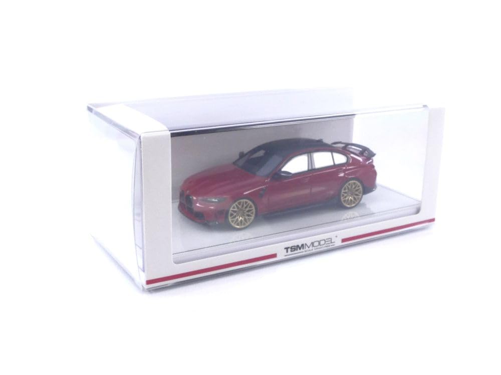 TSM MODEL Масштабная модель BMW M3 M Performance Toronto Red Готовая TSM430600 1/43 (G80) Металлический, Модель,