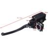 Fits for 1Pair 1" 25mm Universal Motorcycle Front Brake Clutch Lever Master Cylinder Hydraulic Pump For Honda Yamaha Suzuki