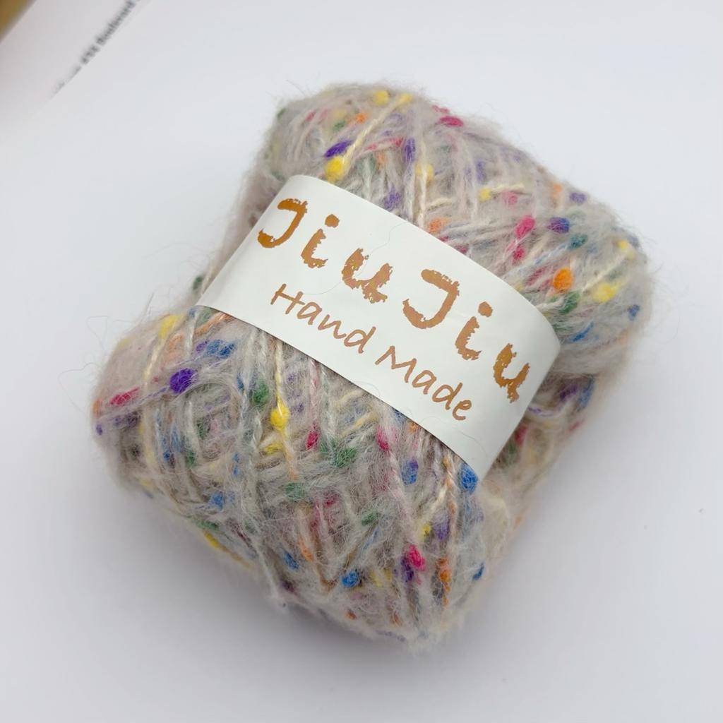 250 г Пряжа Ручная Работа Шерсть Цыганский Клубок Цвет Вязание Грубая Смесь Плюшевая Пряжа Клубок Вязание Крючком Дизайнерский Шов Аксессуары для Свитера