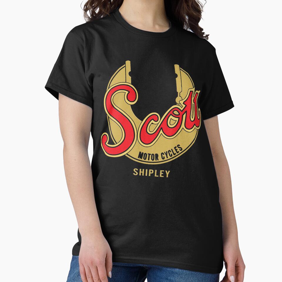 Scott Motorcycle Company Logo Vintage Classic Classic T-Shirt.png Classic T-Shirt