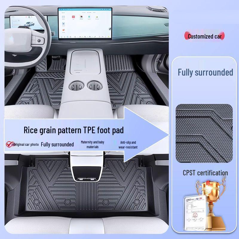BYD Dolphin Waterproof Non-Slip TPE Door Sill Car Foot Pad