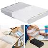 Under Desk Storage Box Invisible Self-Adhesive Type Tray Hidden Table Under Storage Drawers for Pencil Makeup Pen Stationery Box