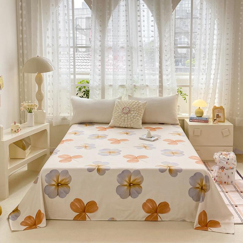 Приятные к коже матовые простыни, утолщенные, для односпальной и двуспальной кровати, простыни разных размеров для всех сезонов