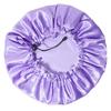 Shower Caps Reusable Waterproof Bath Cap Extra Large Shower Cap Double Layer with PEVA Lining Adjustable Elastic Band