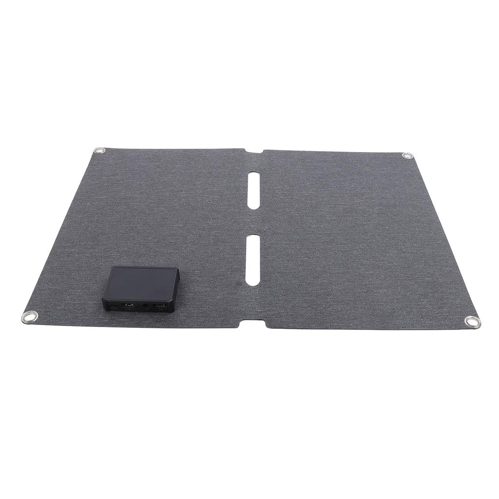 Солнечное зарядное устройство 12 В 20 Вт 2-складное ETFE Портативное Быстрая зарядка Фотоэлектрическое для телефона Камеры Кемпинга