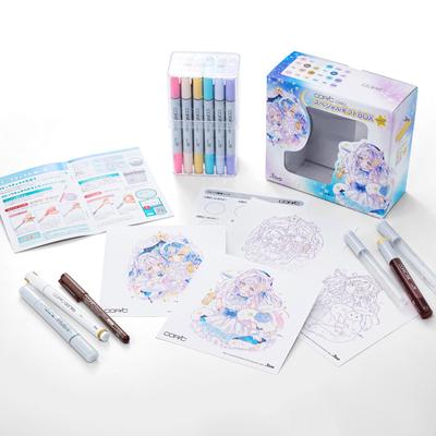 COPIC Too Ciao Специальный подарочный набор с открыткой Twinkle Aclair и книжкой-раскраской