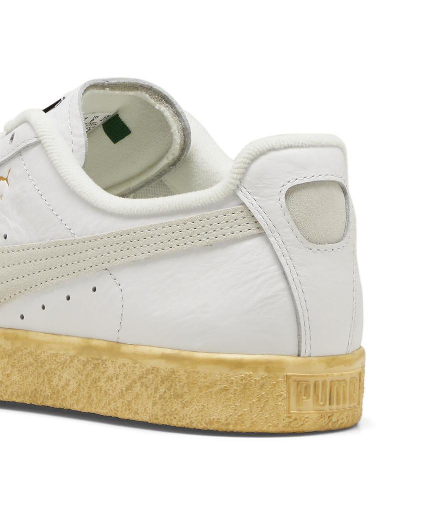 Puma Clyde Vintage - Puma White:Светлая солома:Теплый белый / 394687-04
