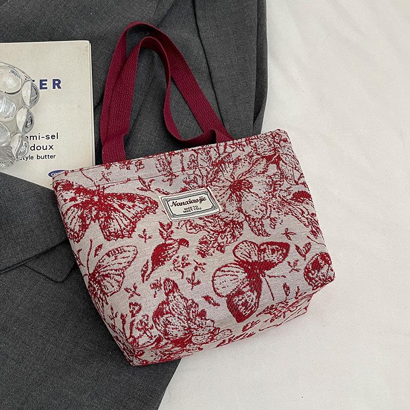 Вместительная одноплечевая сумка для женщин Новая холщовая сумка для женщин Ins Универсальная сумка-тоут для покупок и поездок на работу для женщин