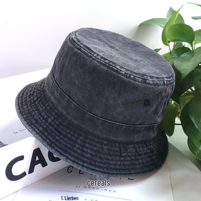 Панама рыбака 2025 серого цвета - женская и мужская большого размера, большой обхват головы, осенняя шляпа от солнца