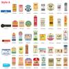 45 Pcs Frist Class Boarding Pass Airplane Ticket Stub Travel Sticker Laptop ipad Fridge Suitcase Waterproof Decal Vinyl Material