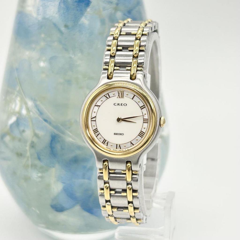 [Б/У] SEIKO CREO 4N20-0400 Кварцевые наручные часы