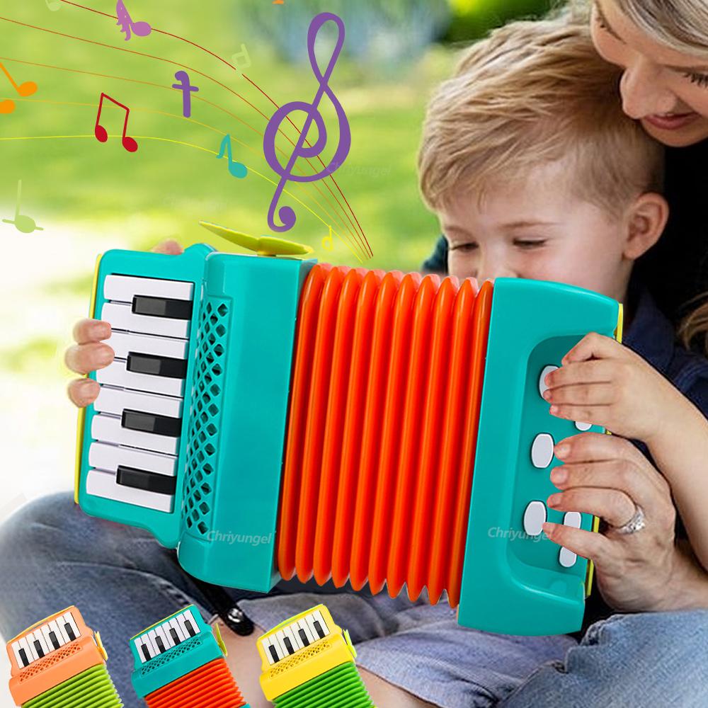 Accordion Toy for Kids Musical Indoor and Outdoor Playing Musical Instrument Educational Toys Gifts for Toddlers Boys Girls