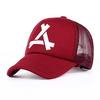 Summer Baseball Mesh Golf Cap Snapback Hat Fashionable Sports Hiphop Trucker Hat Men Women Cap