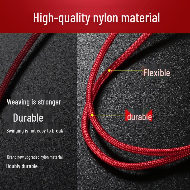 Metal Nylon Braided 3-in-1 USB Fast Charging Cable for Android & Type-C Devices