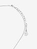 Freeak Shine Tag Necklace Silver