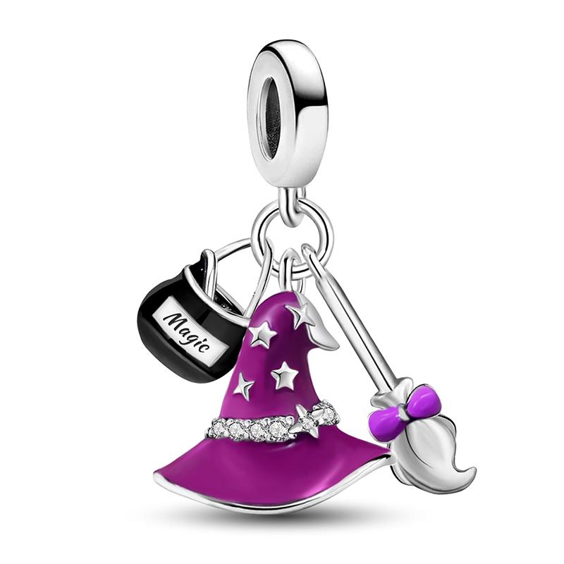 Медная тыква Хэллоуин Темный Фантом Дьявол Подходит Сделай сам Браслет Ожерелье Изготовление Подарок Высокого Качества Изысканные Ювелирные Изделия