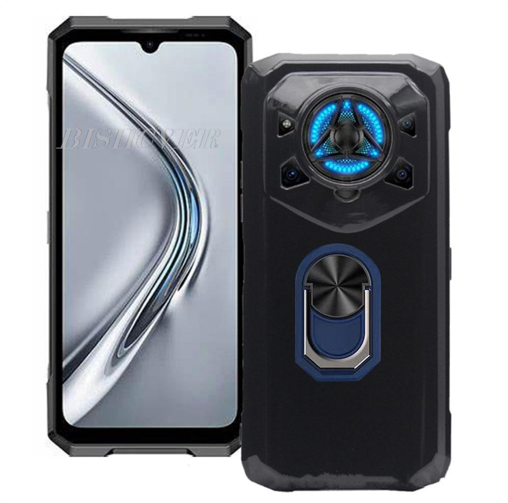 For Doogee Blade 20 Pro 6.6" Blade20Turbo 20 20Play Ultra Play Back Ring Holder Bracket Case Smartphone TPU Soft Silicone Cover