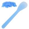 100 ШТ Лопаточка для маски для лица Косметическая маска для нанесения DIY Пластиковая ложка-палочка ЛопаточкаСиний