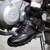 New Style Large Size High-top Thick-soled Motorcycle Boots Mens Motorcycle Shoes Street Riding Boots Racing Boots Outdoor Long-distance Riding Boots