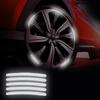 High-Reflective Wheel Hub Rim Stickers for Cars, Motorcycles, and Electric Vehicles