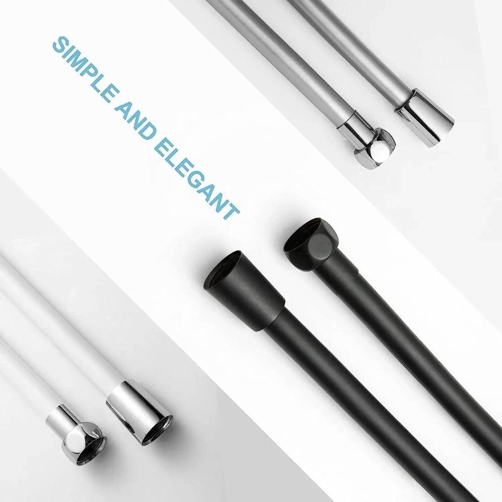 PVC Handheld Shower Head Hose Replacement Faucet Hose Professional Shower Extension Tube Bathroom