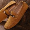 Fashion New Men High Quality Genuine Leather Loafers Men Casual Shoes Moccasins Slip On Men's Flats Fashion Men Shoes Male Driving Shoes