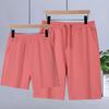 Корейские повседневные шорты из хлопкового терри с высокой посадкой - Летний стиль для родителей и детей
