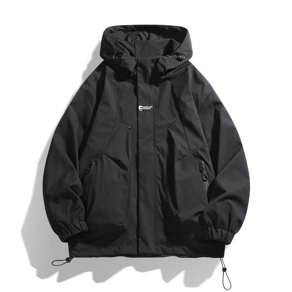 Мужская модная рабочая куртка 2024 года — стильная одежда для альпинизма на весну и осень