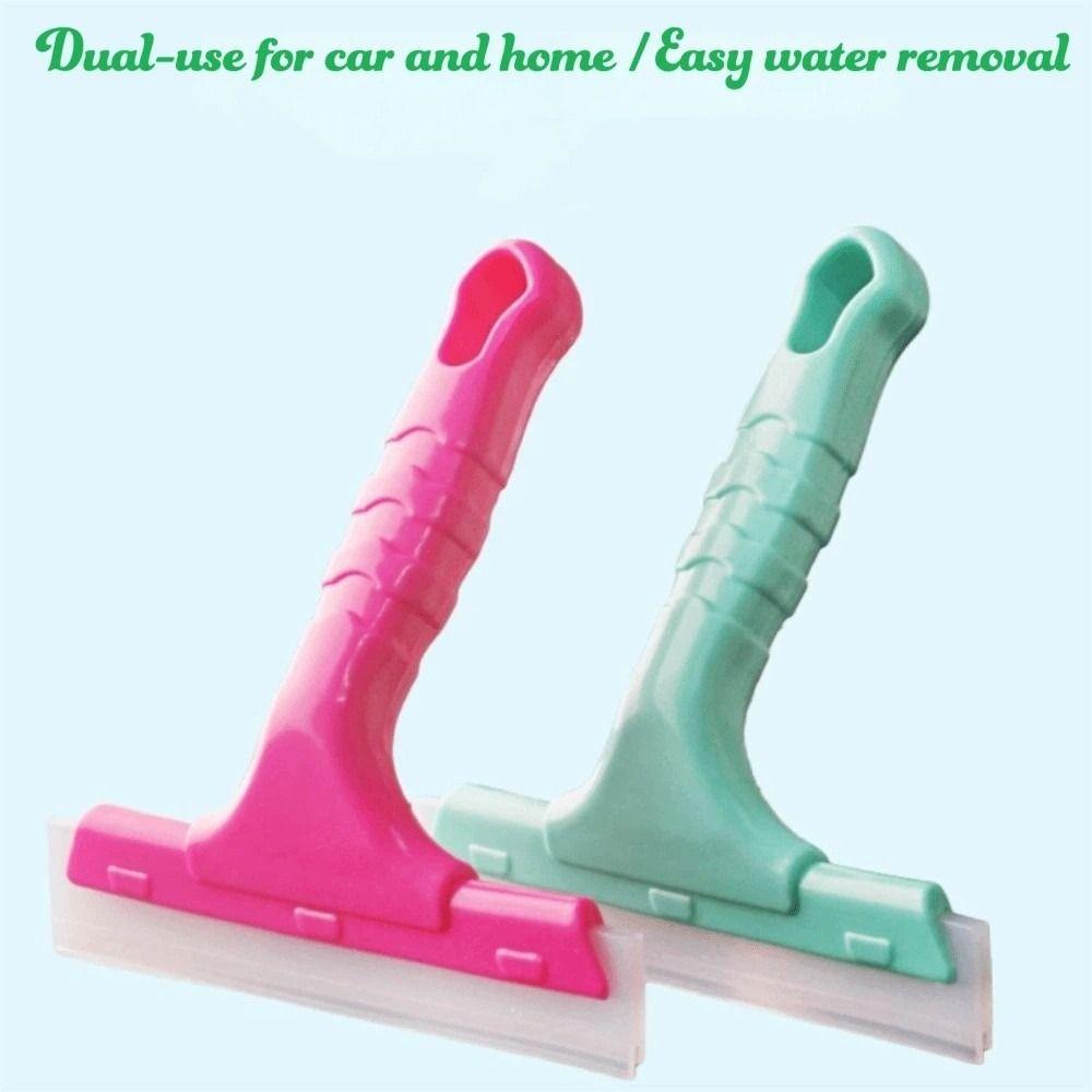 Flexible Head Silicone Scraper Lightweight Car Wrap Tool Windscreen Water Wiper Car Windshield