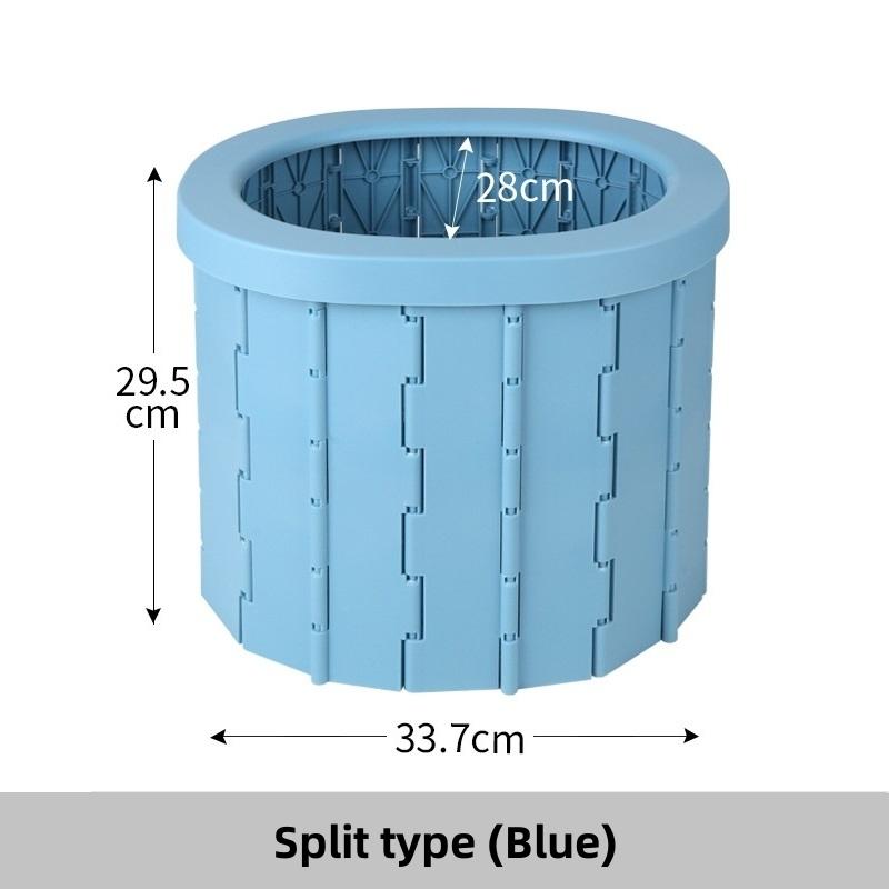 Портативный складной туалет для автомобиля