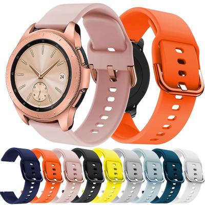 Модный силиконовый 20-мм ремешок для часов для Samsung Galaxy Watch 42 мм, умный браслет, ремешок для часов для Garmin Venu/Vivoactive 5 3