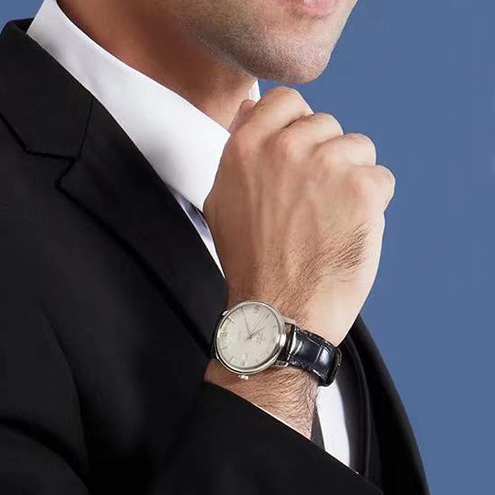 [Nywing] Ремешок для часов Omega Ремешок Omega 19 мм 20 мм 21 мм 22 мм D-застежка Натуральная кожа Аллигатор Patt...