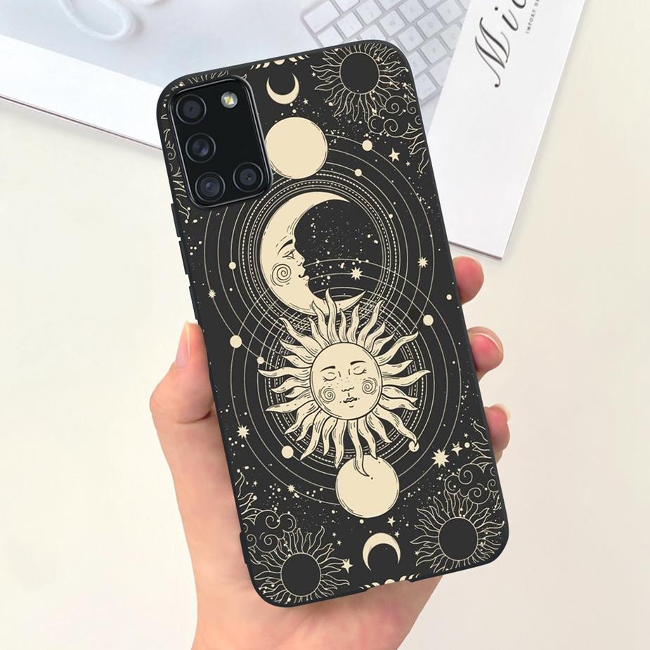 For Samsung Galaxy A51 A71 Case A515F A715F Cute Fashion Cartoon Painted Phone Case For Samsung A51 A 31 41 71 Soft Cover Bumper