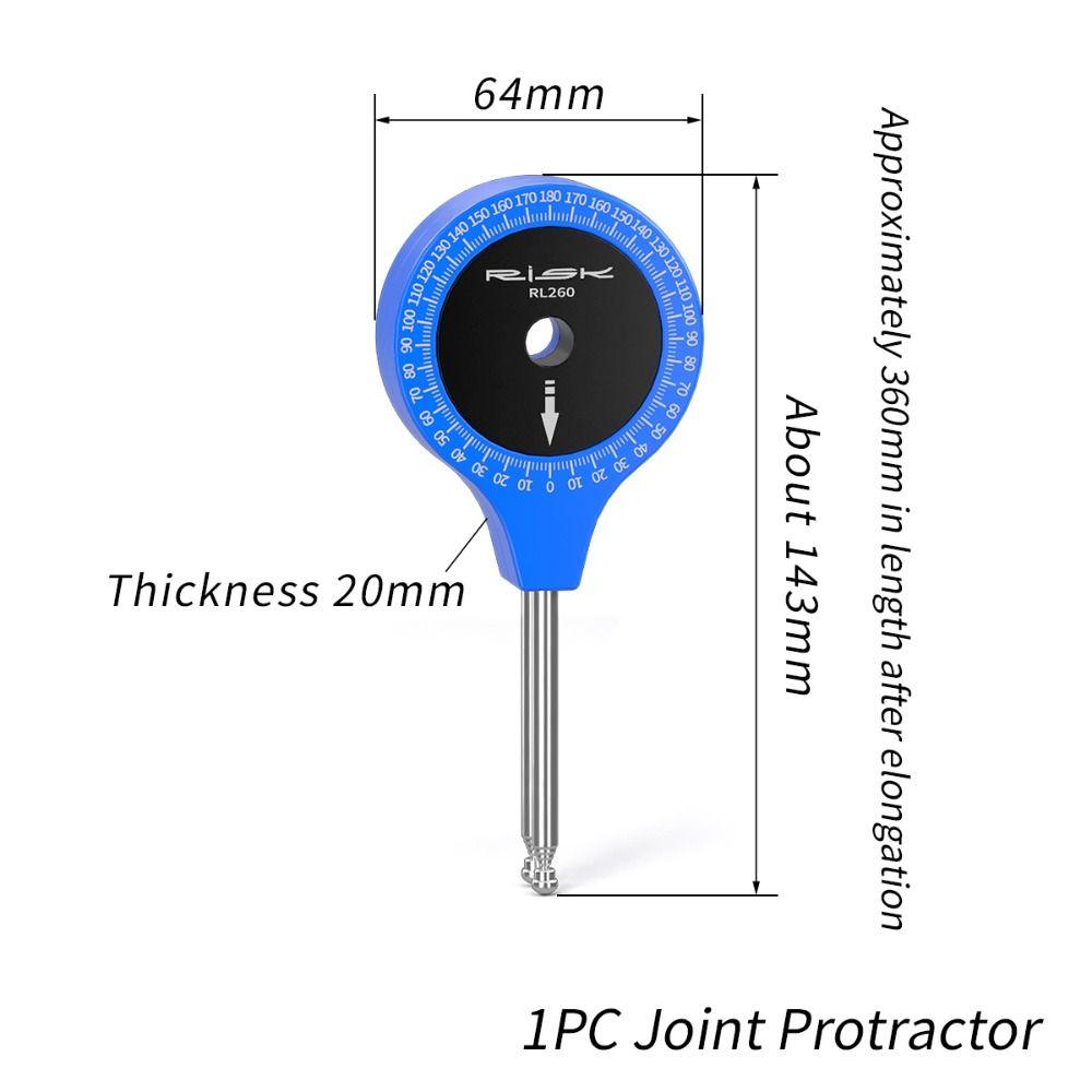 Static Protractor Bike Fitting Tool Joint Gauge Knee Joint Gauge Road Bike Fit Cycling Posture