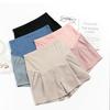 2023 Summer Maternity Cotton & Linen Belly Support Shorts - Casual, Trendy, Loose Fit for Pregnant Women