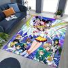 1pc Sailor Moon Anime Chair Mat - Office Desk Rug with Sailor Moon Characters and Wings, Non-Slip Carpet for Home Decor, Suitable for All Seasons, Per