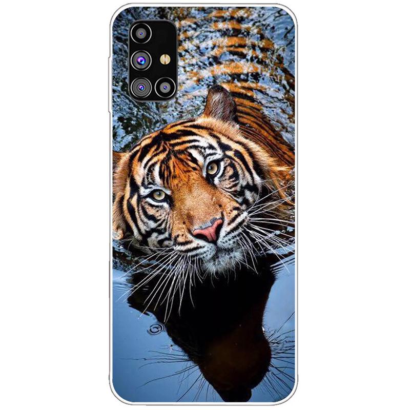 Для Samsung Galaxy A31 A51 A71 чехол силиконовый чехол для телефона чехлы для Samsung A315 A515 A715 мягкие чехлы мультяшный бампер чехол