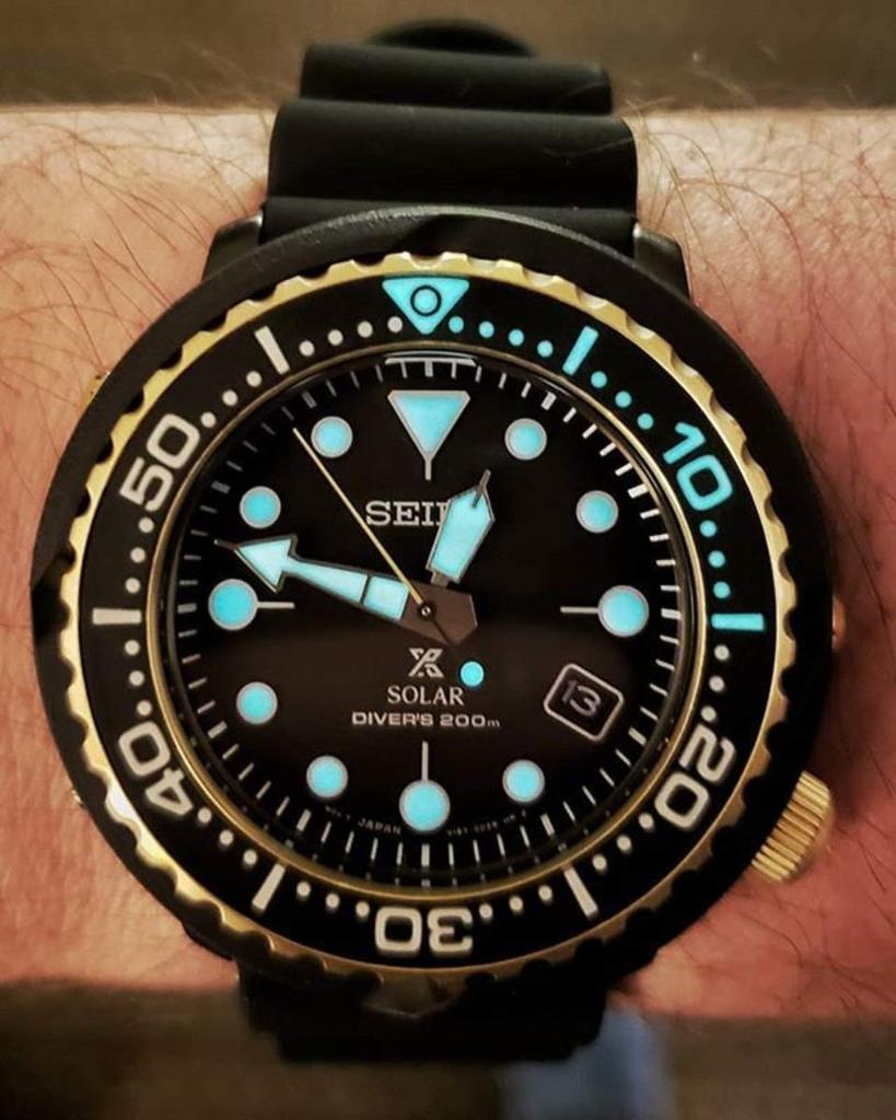 Seiko PROSPEX PADI Солнечные Дайверские Часы SNE498P1 Мужские