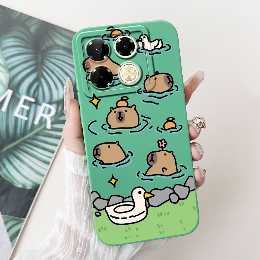 Чехол для Infinix Note 40 Pro Plus Note40 X6853 Чехол Цветок Мягкий Силикон Funda для infinix Note 40Pro X6852 Ударопрочный Capa