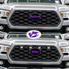 Black Front Grill Lights for Toyota Tacoma Raptor Off Road Sport Pickup Night Driving