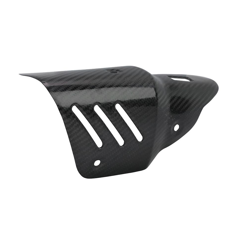 Motorcycle Exhaust Hood Carbon Fiber Surface MufflerPipe Heat Shield Guard Antiscalding Cover for Akrapovic for YAMAHA MT03 R1