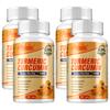 Pslalae Premium Ultra-Pure Curcumin Capsules, 1500mg, Enhanced with Black Pepper Fruit Extract, Joint Support, Suitable for Men and Women